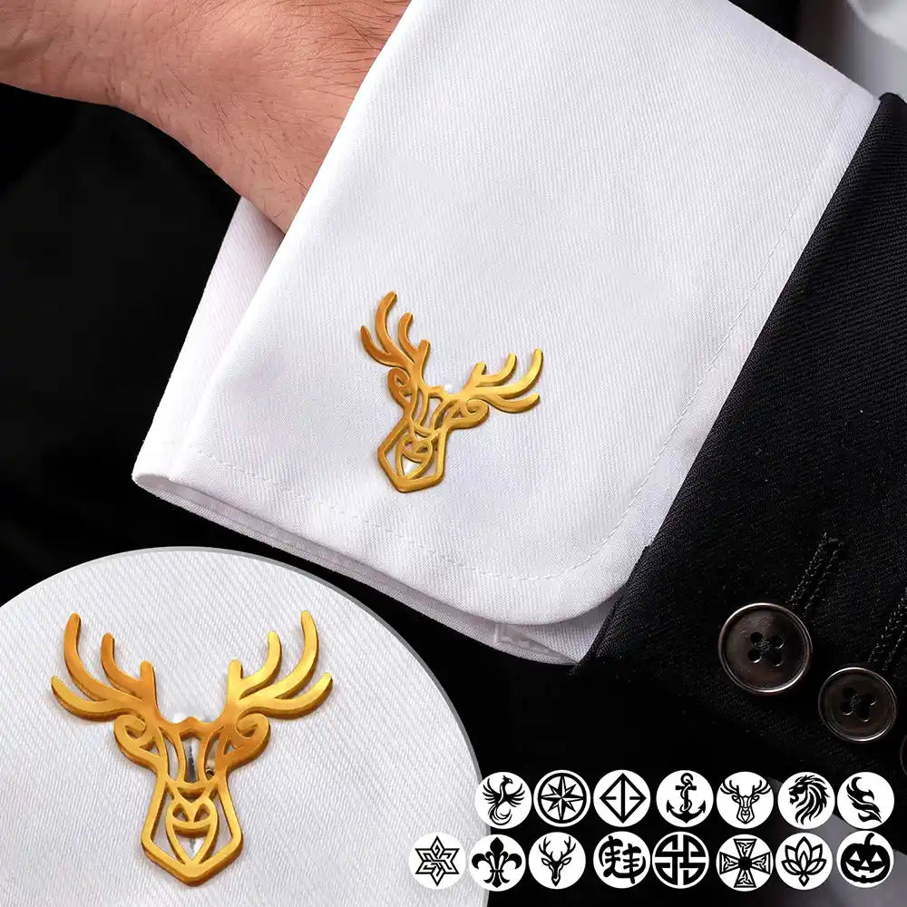 Impressive Logo For Men - Personalized Cufflinks