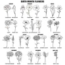 Gift For Kids, Gift For Grandkids - Birth Month Flower Blooms - Personalized Musical Wooden Easter Egg Shaker