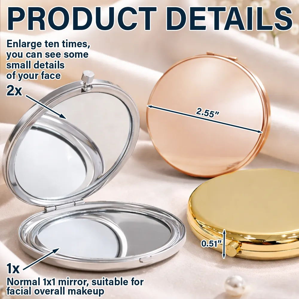 Graduation,Happy - Congrats Graduation - Personalized Compact Mirror