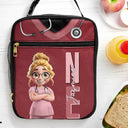 Job Title 3D Effect Nurse - Personalized Kids Lunch Bag