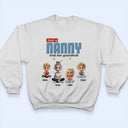 Gift For Grandma,Grandma - Grandkids,Family,Happy - Just A Grandma And Her Grandkids - Personalized T Shirt