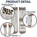Gift For Yourself,Gift For Women,Reading,Happy,Gift For Men,Christmas - Just One More Chapter - Personalized Socks