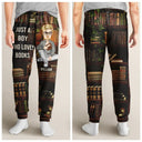 Just A Girl Who Loves Books - Personalized Pajama Pants