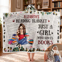 Gift For Yourself - Leopard My Reading Blanket - Personalized Wearable Hooded Blanket