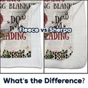 Reading, Gift For Yourself - Leopard My Reading Blanket - Personalized Fleece Blanket, Sherpa Blanket
