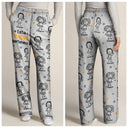 Gift For Women,Gift For Men,Parents,Gift For Mother,Gift For Grandpa,Gift For Father,Gift For Grandma,Gift For Grandparents,Love,Spanish - Este Abuelo Esta Abuela Este Papá Esta Mamá Pertenece A - Pantalón De Pijama Personalizado