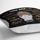 You Are Beautiful Victorious - Gift For Women - Personalized Custom Pillow
