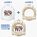 Have Yourself A Merry Little Christmas - Christmas Gift For BFF And Colleagues - Personalized 2-Layered Mix Ornament