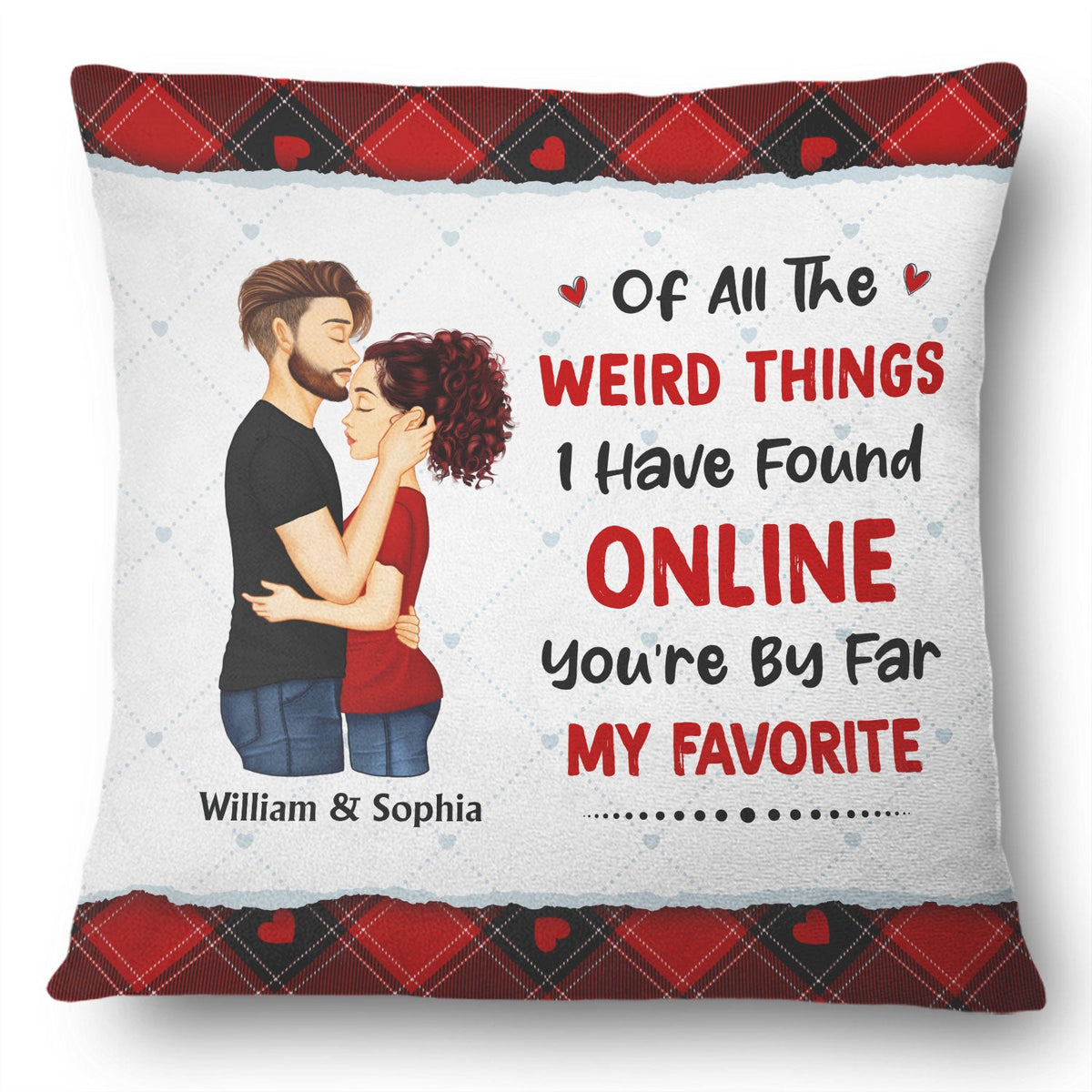 Couple You Are My Favorite By Far - Gift For Couples - Personalized Pillow