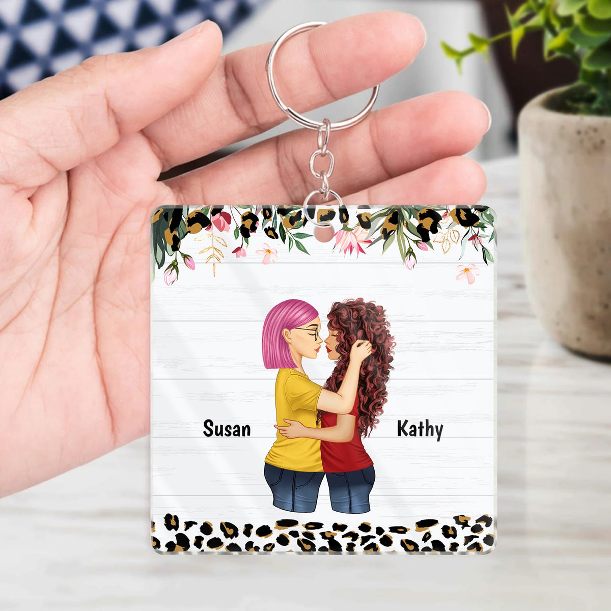 Couple You Are My Favorite By Far - Gift For Couples - Personalized Acrylic Keychain