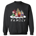 Christmas Cartoon We Are Family - Gift For Family - Personalized Sweatshirt
