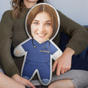 Custom Photo Face Cutout Nurse Pillow - Gift For Nurse - Personalized Custom Shaped Pillow