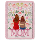 How Much We Love You - Gift For Mother - Personalized Fleece Blanket