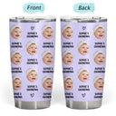 Custom Photo Best Nana Ever - Gift For Grandma - Personalized Tumbler