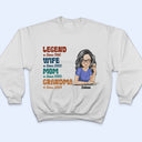 Legend Wife Mom - Gift For Mother - Personalized T Shirt