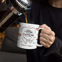 Couple One Line Hand Holding Forever Yours - Gift For Couples - 3D Inflated Effect Printed Mug, Personalized White Edge-to-Edge Mug