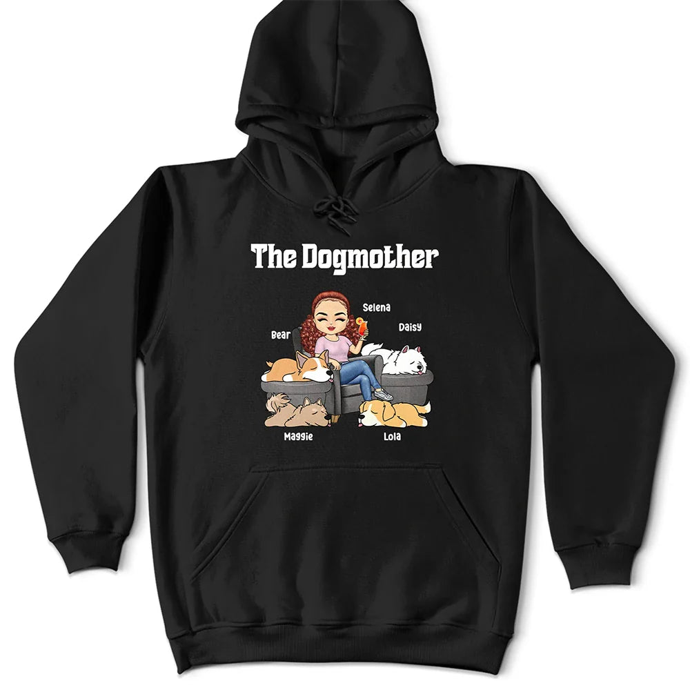 The Dogfather Dogmother - Personalized T Shirt