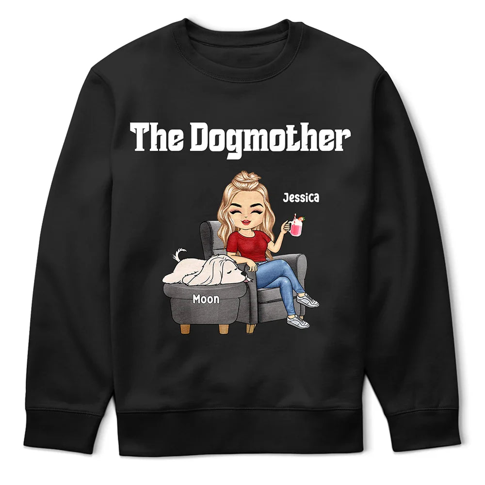 The Dogfather Dogmother - Personalized T Shirt