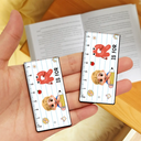 Adorable,Back To School,Reading,Gift For Kids,Vector - Kid & Alphabet Ruler - Personalized Custom Shaped Magnetic Bookmark Clip