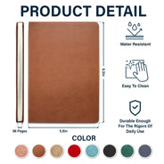 Graduation,Happy,Gift For Yourself,Gift For Women,Gift For Men,Gift For Daughter,Gift For Son,Gift For Sisters,Gift For Sibling,Gift For Brothers,Gift For Bestie - Congrats Grad You Did It - Personalized Leather Journal