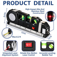 Gift For Men,Gift For Father,Gift For Boyfriend,Gift For Couples,Gift For Husband,Gift For Grandpa,Dad's Hobby,Grandpa's Hobby,Non-Eng,Icon,Adorable - If Daddy Can't Fixed It We're All Screwed - Personalized Laser Level Tool