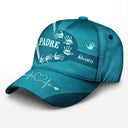 Gift For Yourself,Gift For Men,Gift For Grandpa,Gift For Father,Gift For Mother,Gift For Grandma,Spanish,Love- Las Huellas De Las Manos Del Abuelo Papá Y Los Niños - Gorra Clásica Personalizada