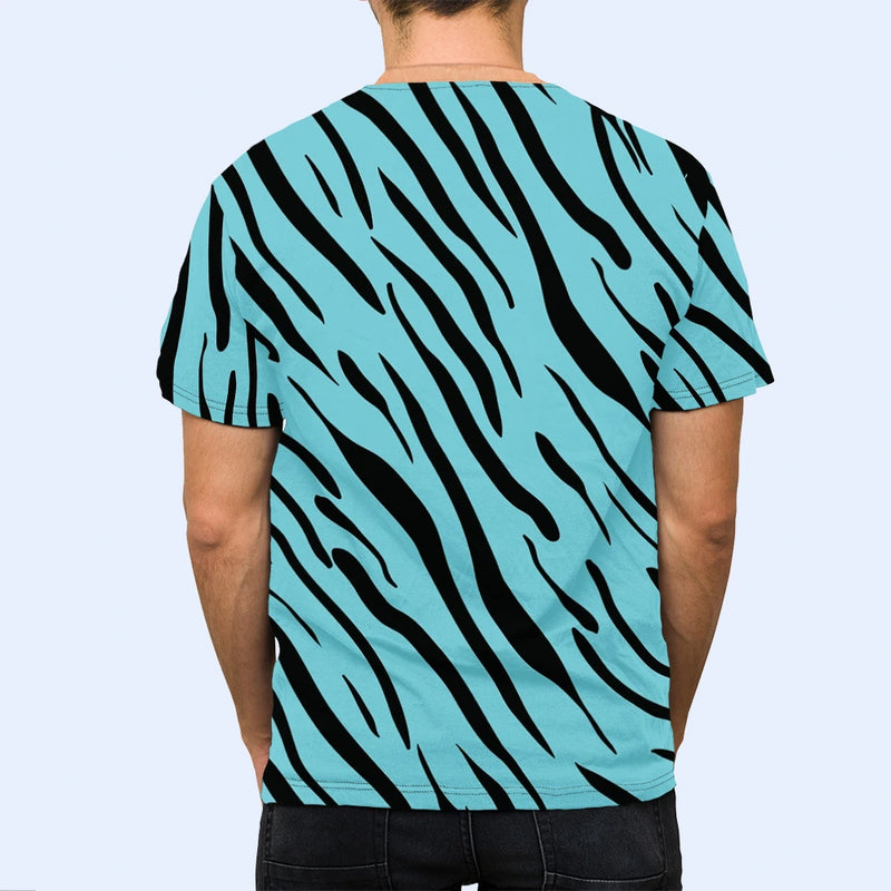 Top Market,Humorous,Gift For Men,Beach,Gift For Yourself,Summer,Icon - Leopard Pattern Funny Realistic Hairy Man Body - Personalized Full Print T Shirt