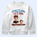 Gift For Father,Dad,Children -Losing My Mind One Kid At A Time - Personalized T Shirt