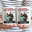 Dad - Sons,Mom - Sons,Gift For Grandkids,Love - The Only Thing Better Than Being Your Parents Grandparents - Personalized Mug