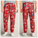 Gift For Father, Gift For Mother - Custom Photo Funny Kids #1 Dad #1 Mom - Personalized Pajama Pants