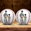 Gift For Father,Sport Dad,Baseball,Dad - Children,Dad's Hobby - Baseball I Caught The Best Dad - Personalized Baseball, Softball