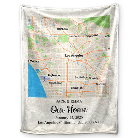 Our Love Keepsake - Personalized Fleece Blanket, Sherpa Blanket