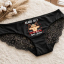 Wedding Anniversary,Gift For Wife,Humorous,Gift For Couples,Vector - Beard Oil You Mean Love Juice Funny Underwear For Wife - Personalized Panty