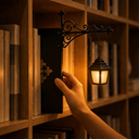 No Custom,Halloween,Cozy,Reading,Gift For Yourself,Gift For Women - Bookish Halloween Reading Lover Ghost Pumpkin - Personalized Bookshelf Lantern Light
