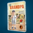 Gift For Husband,Gift For Yourself,Gift For Men,Gift For Father,Sport Dad,Dad's Hobby,Grandpa's Hobby,Baseball,Non-Eng,Photo - Toybox Figure,Playful - Custom Photo Toybox Figure Baseball Dad Grandpa Limited Edition - Personalized Custom Shaped Acrylic Plaque