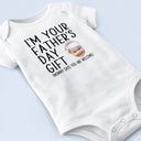 Custom Photo I'm Your Father's Day Gift - Gift For Dad, New Dad, Husband - Personalized Baby Onesie