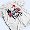 Graduation,Gift For Yourself - Custom Photo Proud Mom Dad Of A Graduation - Personalized T Shirt