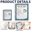 Top Market,Sentimental,Teacher,Back To School,Custom Text - Teacher Happy Mail Classroom - Personalized Notepad