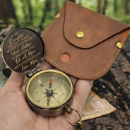 The Only Thing Better Than Having You - Personalized Engraved Brass Compass
