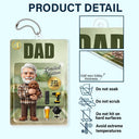 Gift For Husband,Gift For Yourself,Gift For Men,Gift For Father,Gift For Grandpa,Non-Eng,Photo - Toybox Figure,Humorous - Custom Photo Toybox Figure Dad Grandpa Limited Edition - Personalized Acrylic Car Hanger