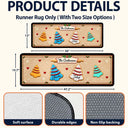 Sentimental,Christmas,Family,Icon - Custom Family Christmas Cookie - Personalized Runner Rug
