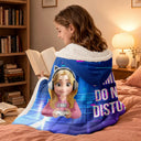 Gift For Yourself,Gift For Men,Gift For Women,Funny - I Am Gaming Do Not Disturb 3D Effect Gamer - Personalized Wearable Hooded Blanket
