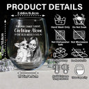 Happy,Dog Lovers,Pet Lovers,Dog Mom,Dog Dad - Custom Photo Pencil Sketch Art A Woman Cannot Survive On Wine Alone Dog - Personalized Stemless Wine Glass