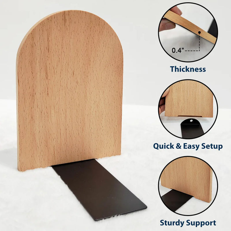 Best Teacher Ever - Personalized Wood Book Ends