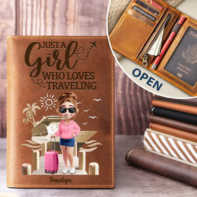 Leather Passport Holder