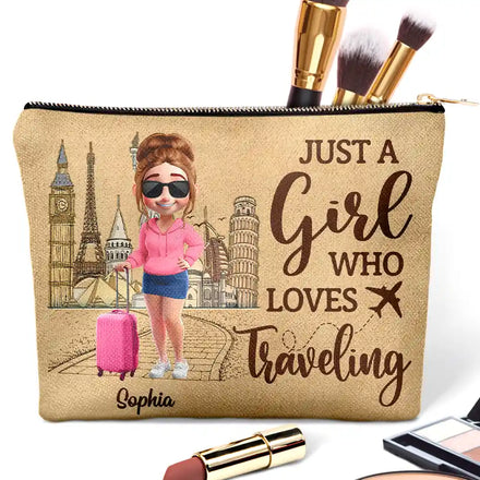 All My Travel Crap - Personalized Cosmetic Bag