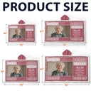 Family, Custom Photo, Memorial, Sad, Gift For Women, Christmas - Custom Photo Memorial When You Really Miss Me Hug This Blanket - Personalized Wearable Hooded Blanket