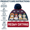 Meowy Catmas - Personalized Bobble Beanie Hat