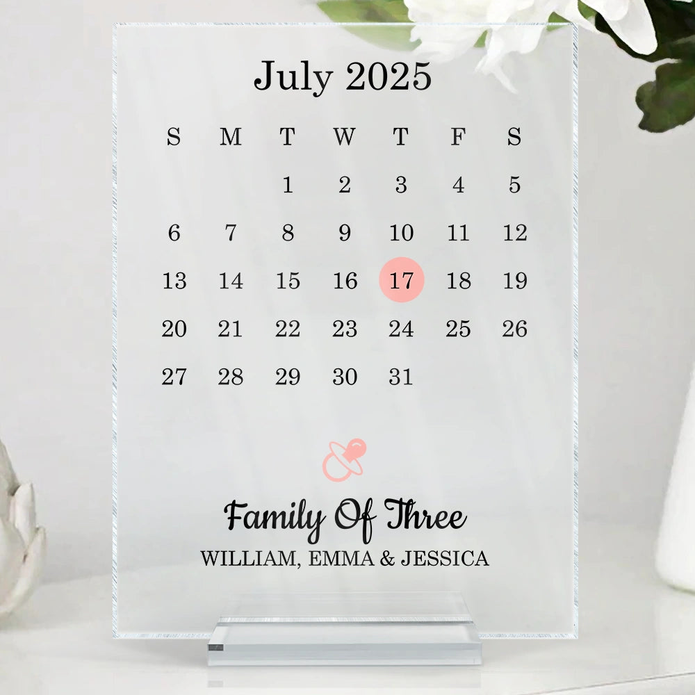 Gift For Couples,Gift For Husband,Gift For Wife,Old Couples,Parents,Gift For Mother,Gift For Father,Gift For Sibling,Gift For Sisters,Gift For Brothers,Family,Love - Family Love Keepsake - Personalized Vertical Rectangle Acrylic Plaque