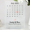 Gift For Couples,Gift For Husband,Gift For Wife,Old Couples,Parents,Gift For Mother,Gift For Father,Gift For Sibling,Gift For Sisters,Gift For Brothers,Family,Love - Family Love Keepsake - Personalized Vertical Rectangle Acrylic Plaque